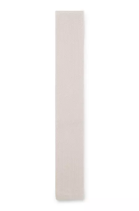 BECKHAM x BOSS knitted tie in wool