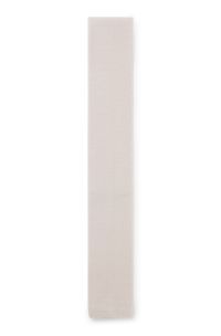 BECKHAM x BOSS Strickkrawatte aus Wolle, Hellbeige