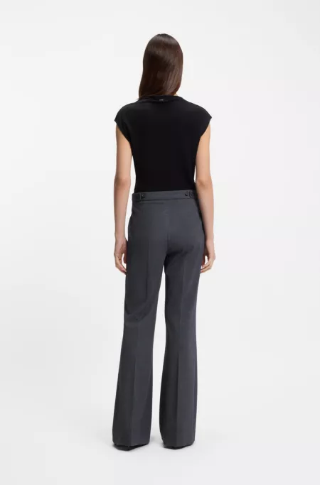 Pantalon Slim en jersey stretch performant à motif