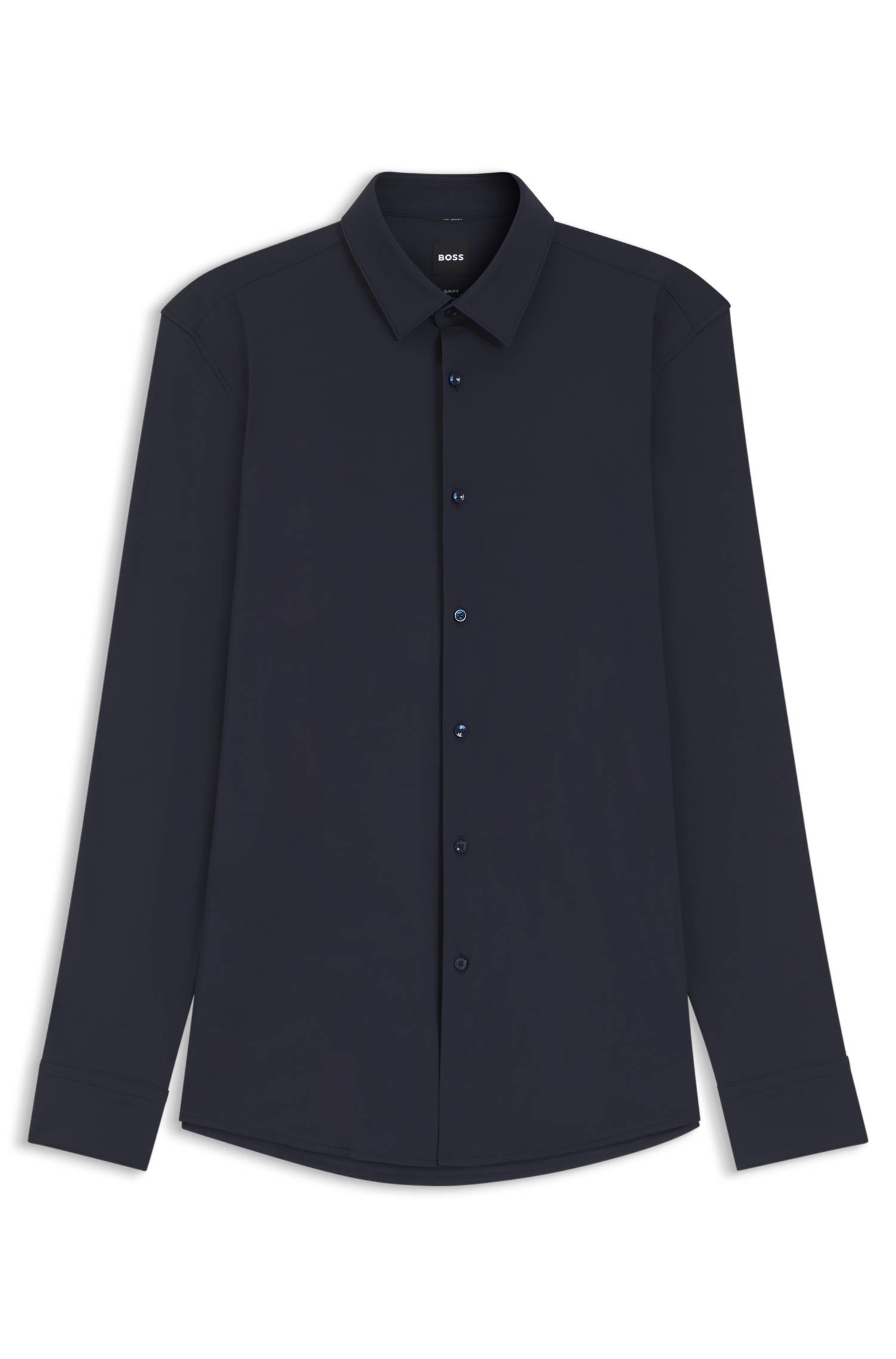 Boss Slim-fit stretch shirt skjortor & blusar herr – bild 4