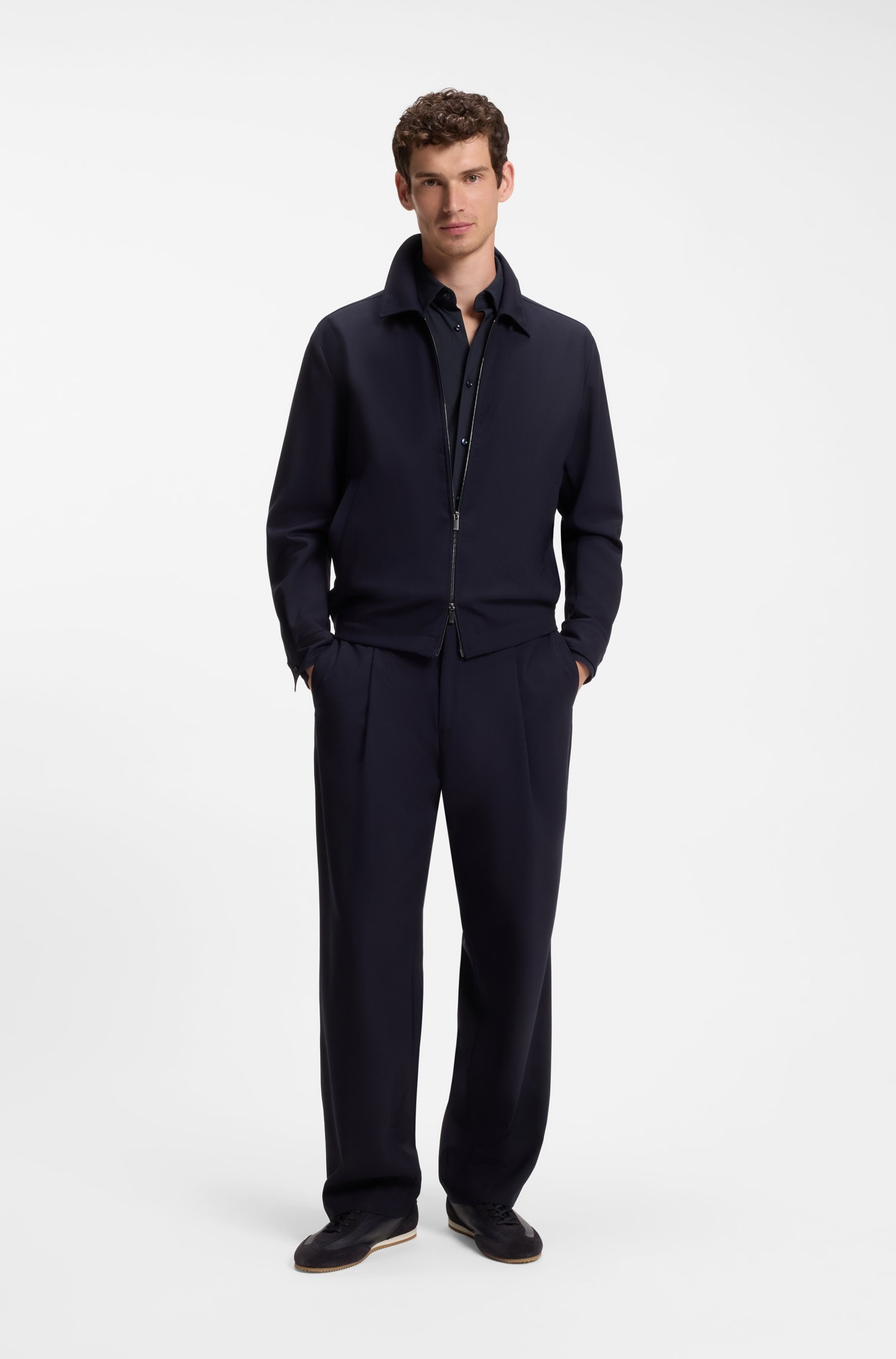 Boss Slim-fit stretch shirt skjortor & blusar herr – bild 2
