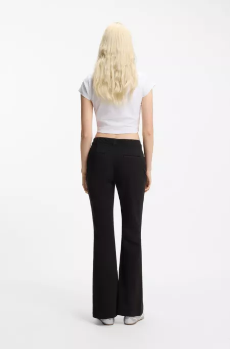 Pantalon Slim Fit évasé