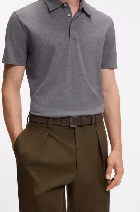 BECKHAM x BOSS belt in Italian suede