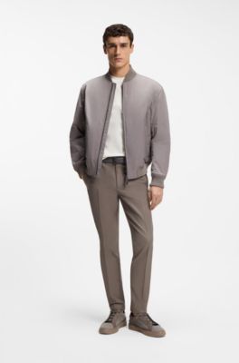 BOSS x ASTON MARTIN T-shirt in cotone mercerizzato con dettaglio a forma di ala, Colore neutro