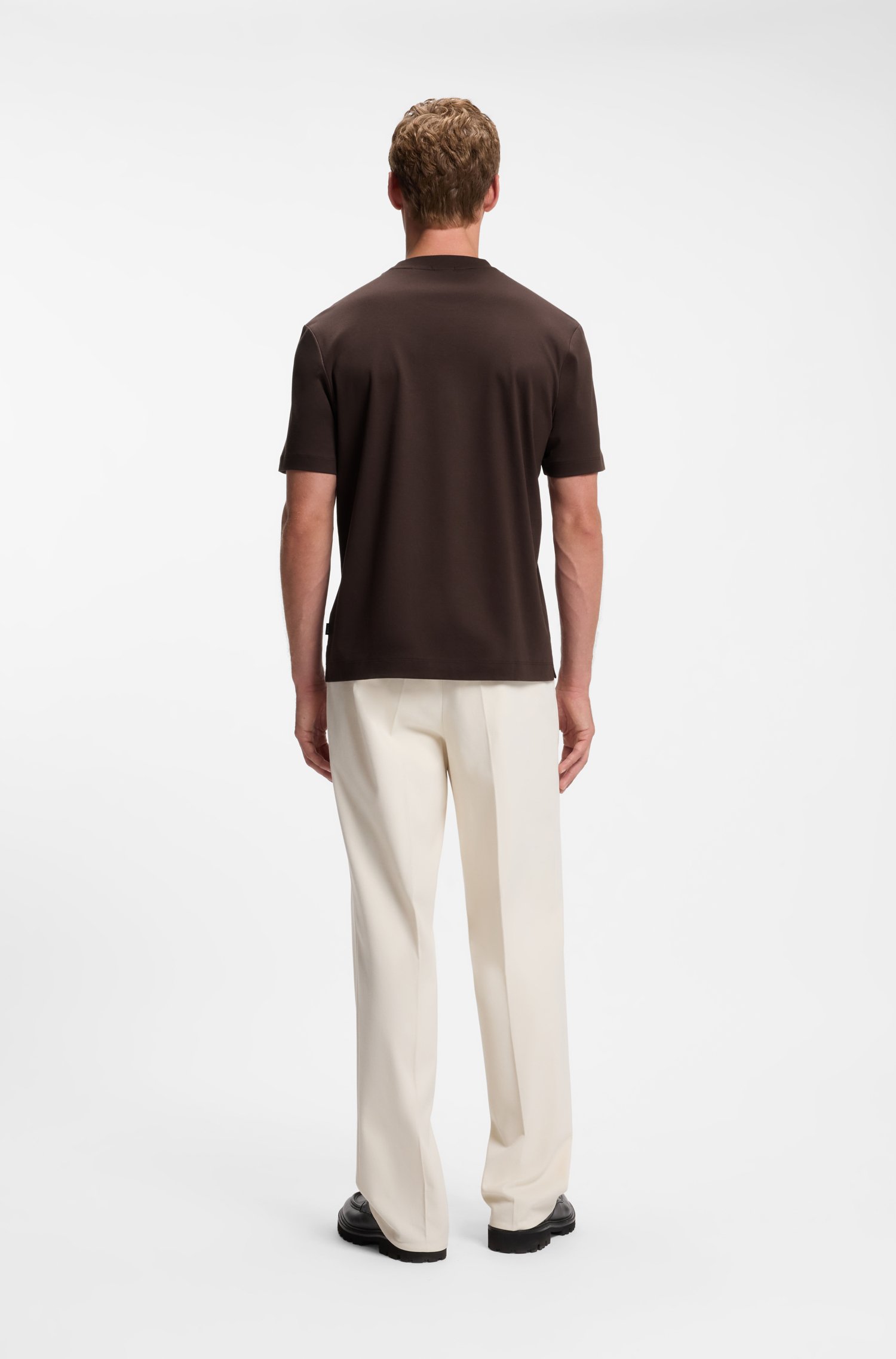 Boss Cotton T-shirt herr – bild 3