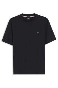 Camiseta de algod&oacute;n, Azul oscuro