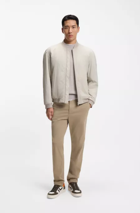 Bomber déperlant en tissu doux