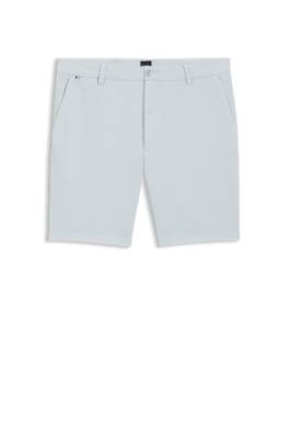 Modern-fit shorts in stretch cotton 1