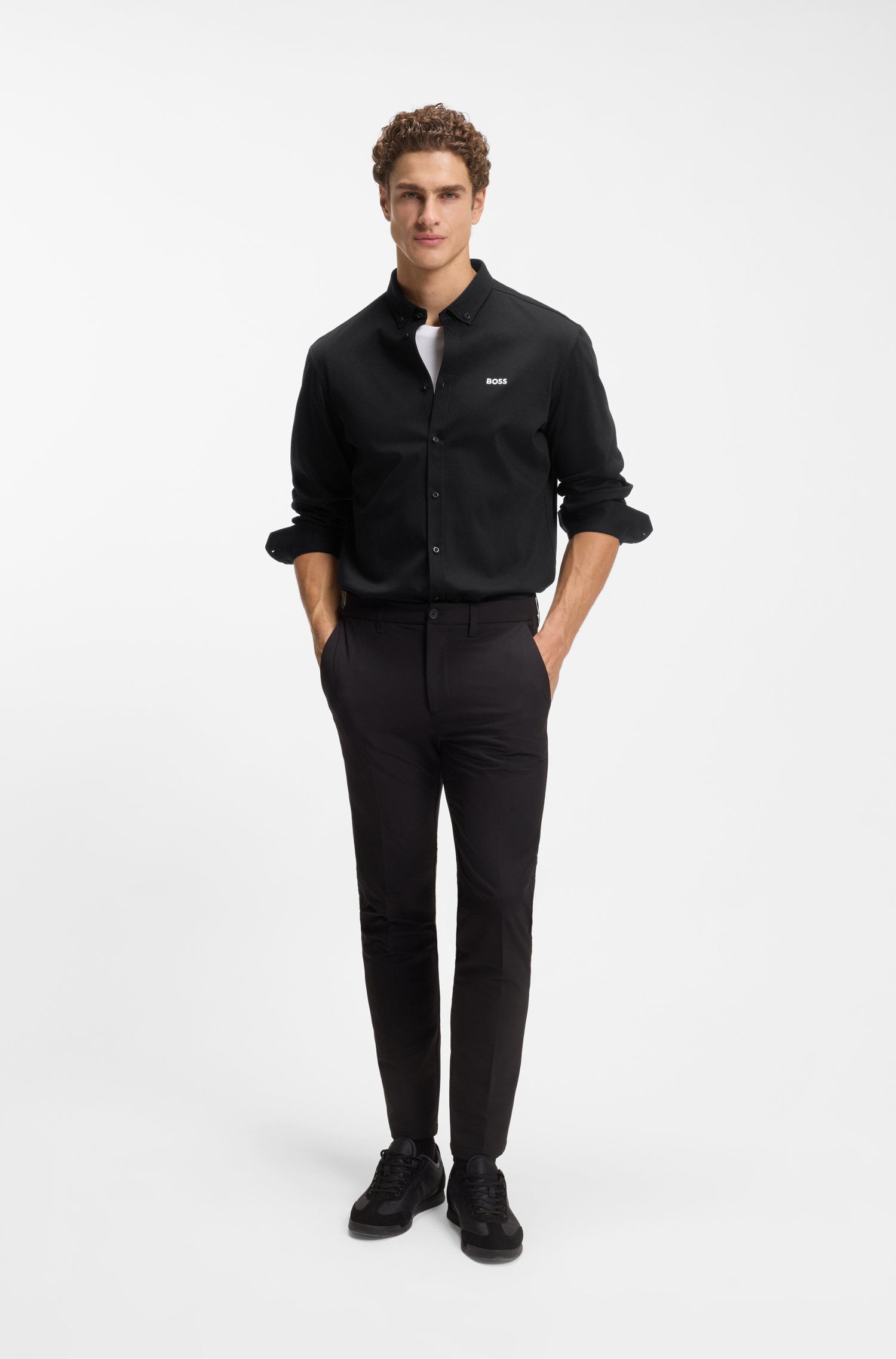 Boss Regular-fit shirt skjortor & blusar herr – bild 3