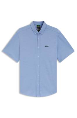 Regular-fit shirt in cotton jersey 1