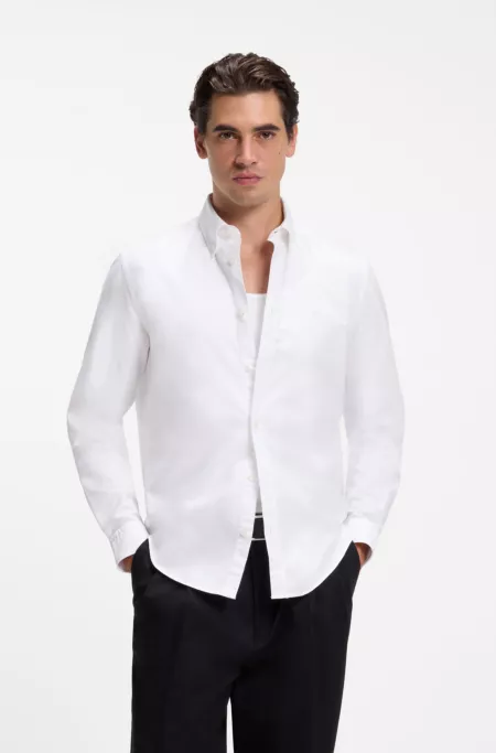 Chemise Regular en coton Oxford
