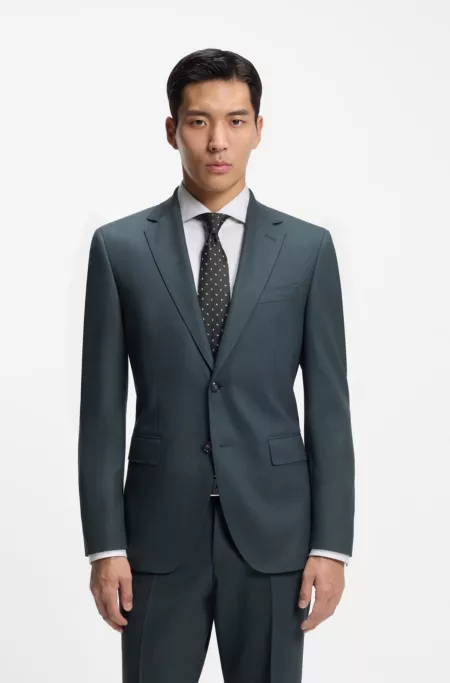 Silk tie with micro paisley pattern