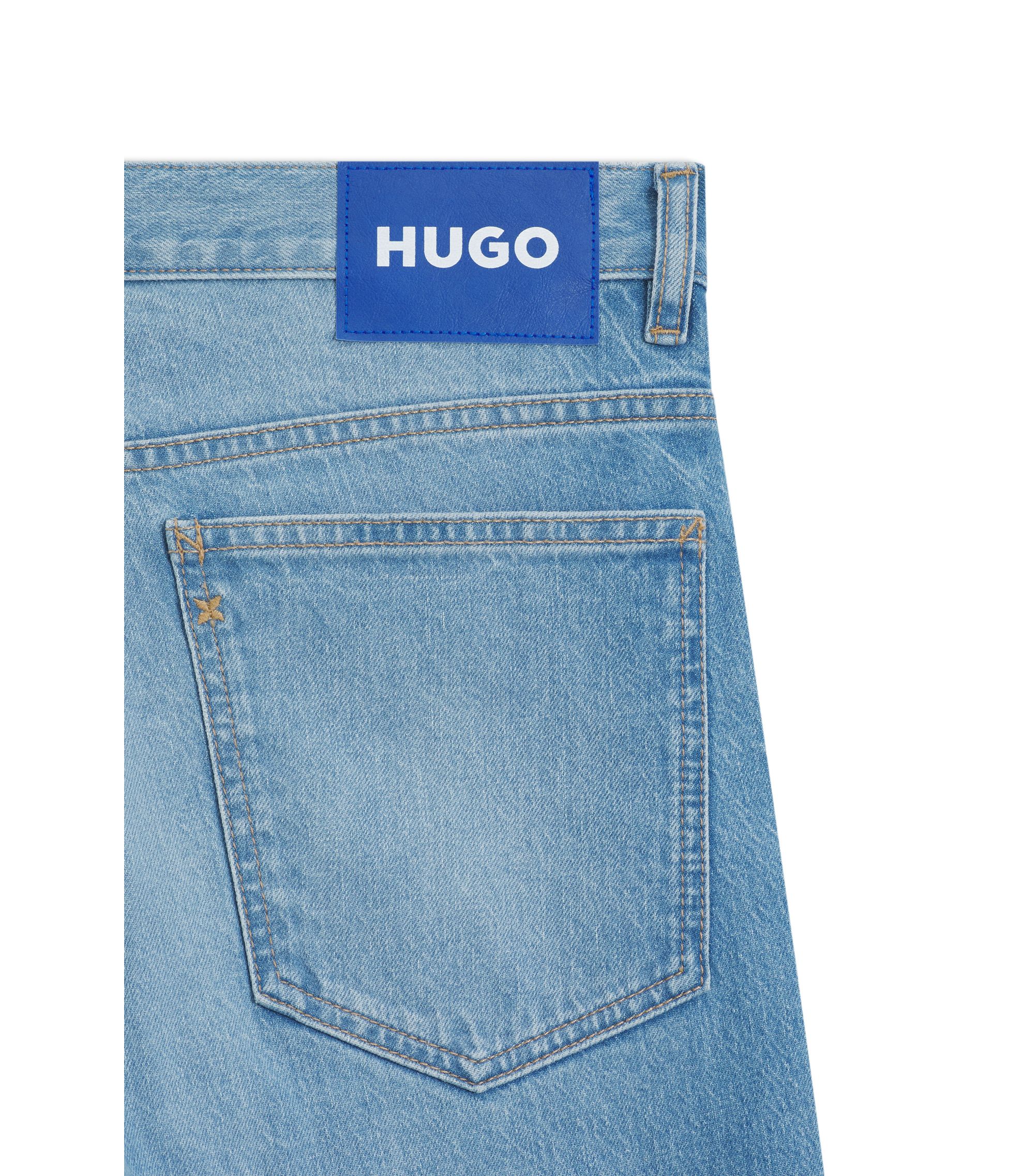 HUGO - スリムフィットジーンズ ライトブルー デニム - ライトブルー