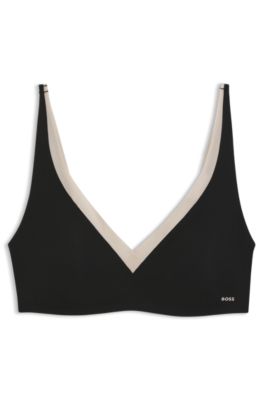 Tv&aring;f&auml;rgad beh&aring; med justerbara axelband, Svart