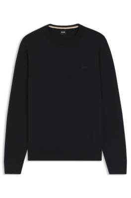 Boss Cotton sweater stickade tröjor herr – bild 4