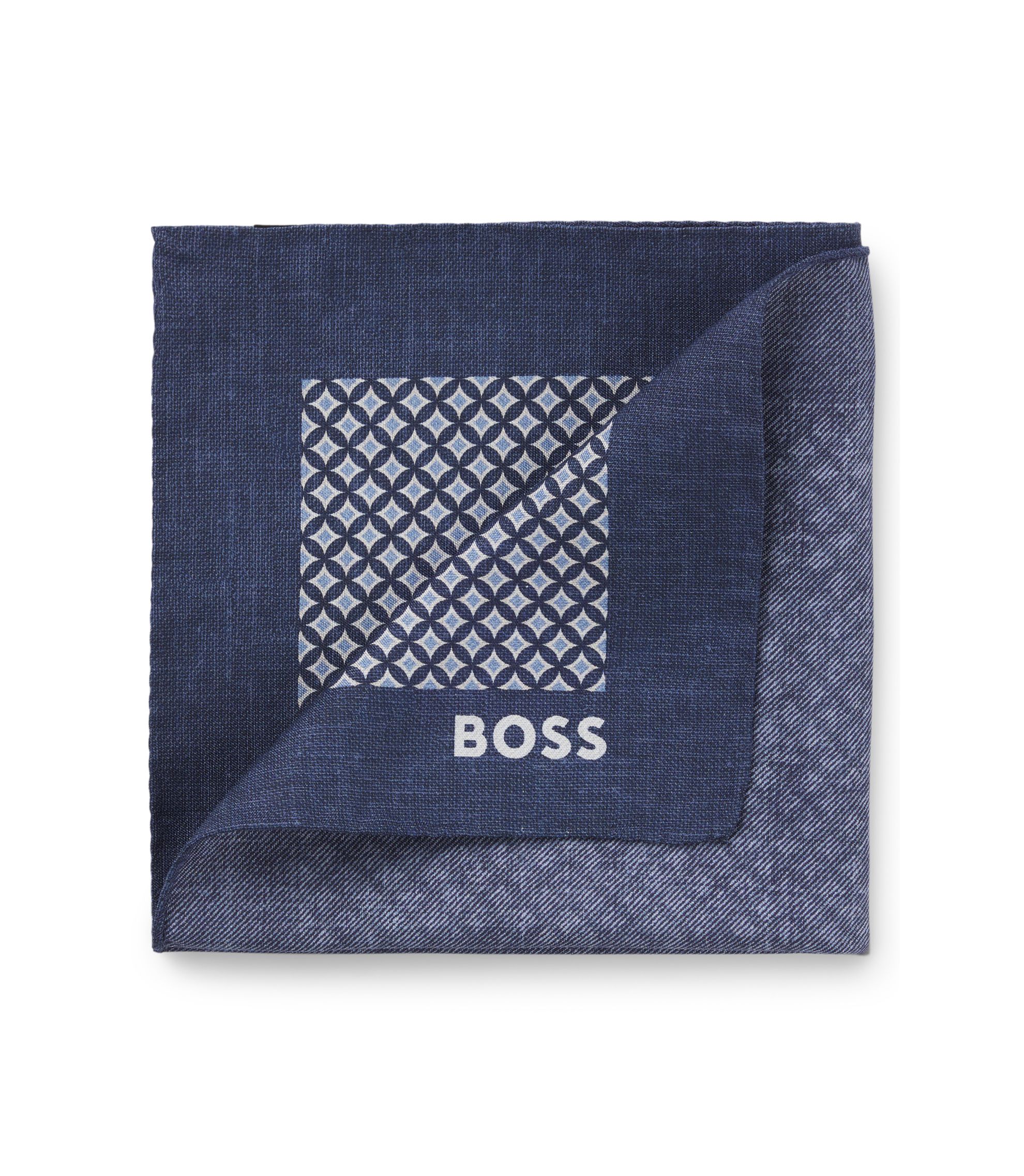 Einstecktuch aus Seide mit Digitaldruck