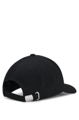 Boss Cotton-twill cap with embroidered logo kepsar herr – bild 2
