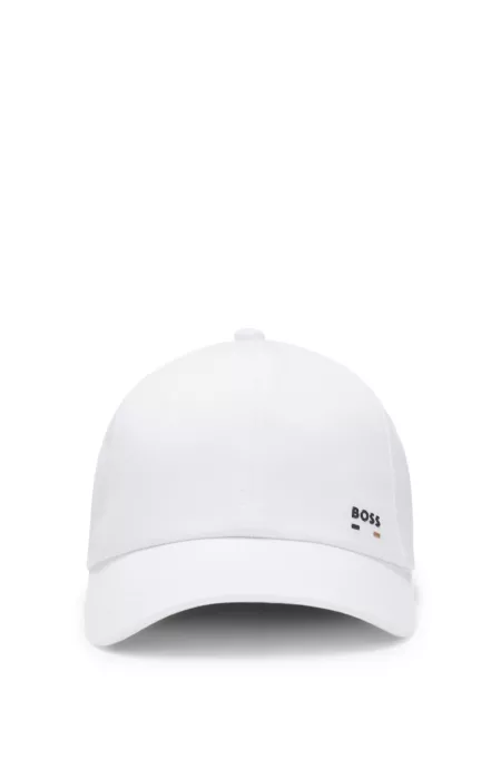 Gorra de sarga de algodón con protección UV