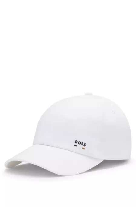 Gorra de sarga de algodón con protección UV