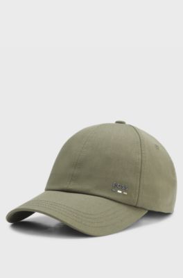 Soft cotton-twill cap with UV protection, Light Green