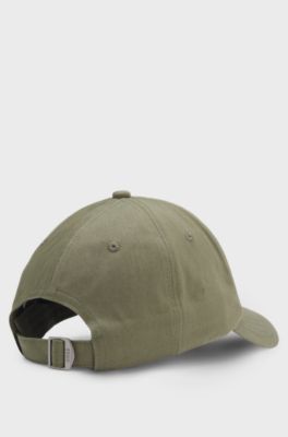 Soft cotton-twill cap with UV protection, Light Green
