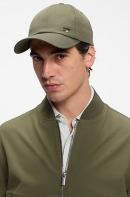 Soft cotton-twill cap with UV protection, Light Green