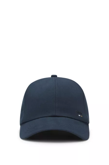 Gorra de sarga de algodón con protección UV