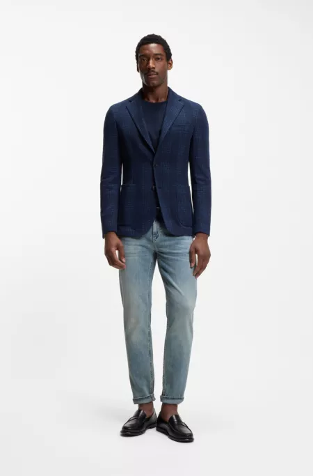 Jean Regular Maine en denim stretch bleu confortable