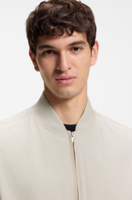 Regular-fit softshell jacket with four-way stretch, Light Grey