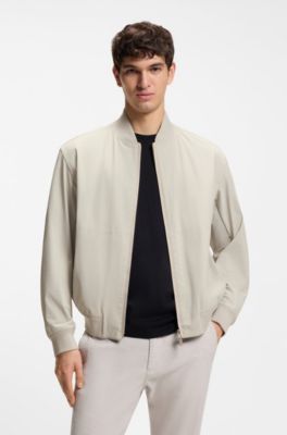 Regular-fit softshell jacket with four-way stretch, Light Grey