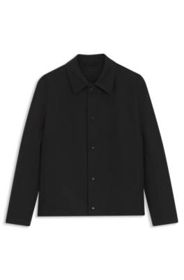 Coach jacket in double-faced cotton 1