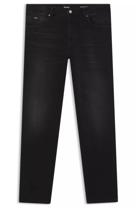 Maine regular-fit jeans in soft-touch denim