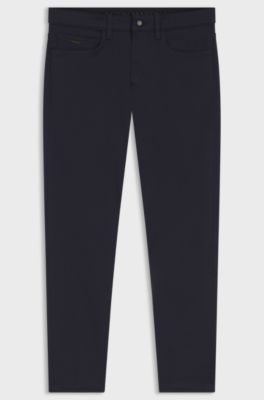 BOSS x ASTON MARTIN slim-fit jeans, Black