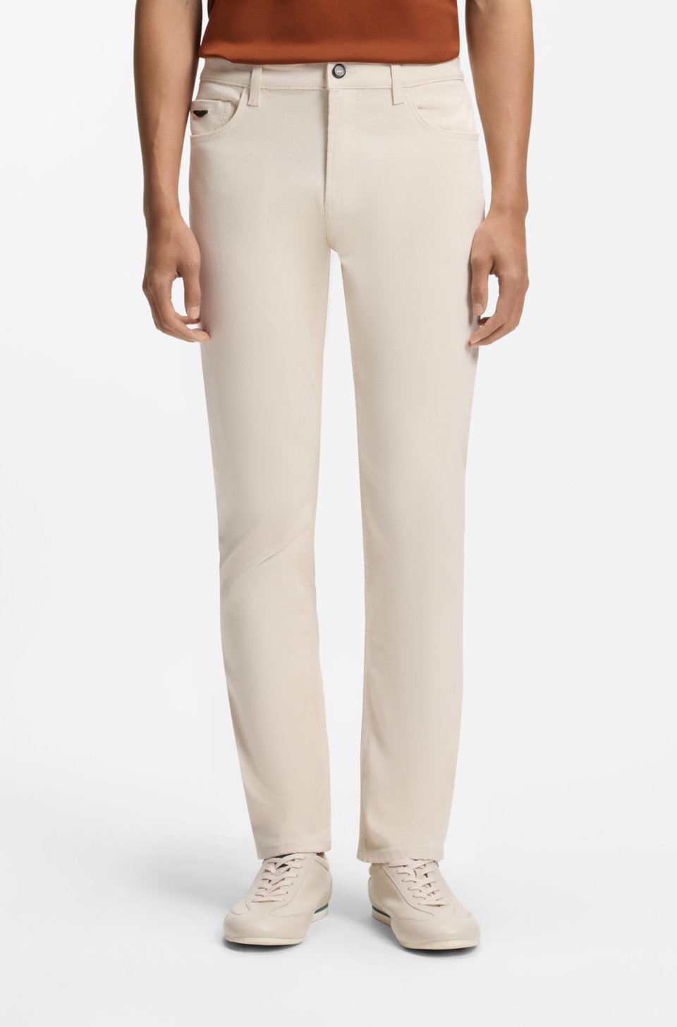 x ASTON MARTIN slim-fit jeans
