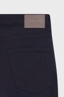 BOSS x ASTON MARTIN slim-fit jeans, Donkerblauw