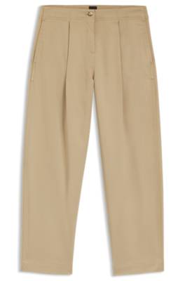 Boss Taquina beige byxor dam – bild 5