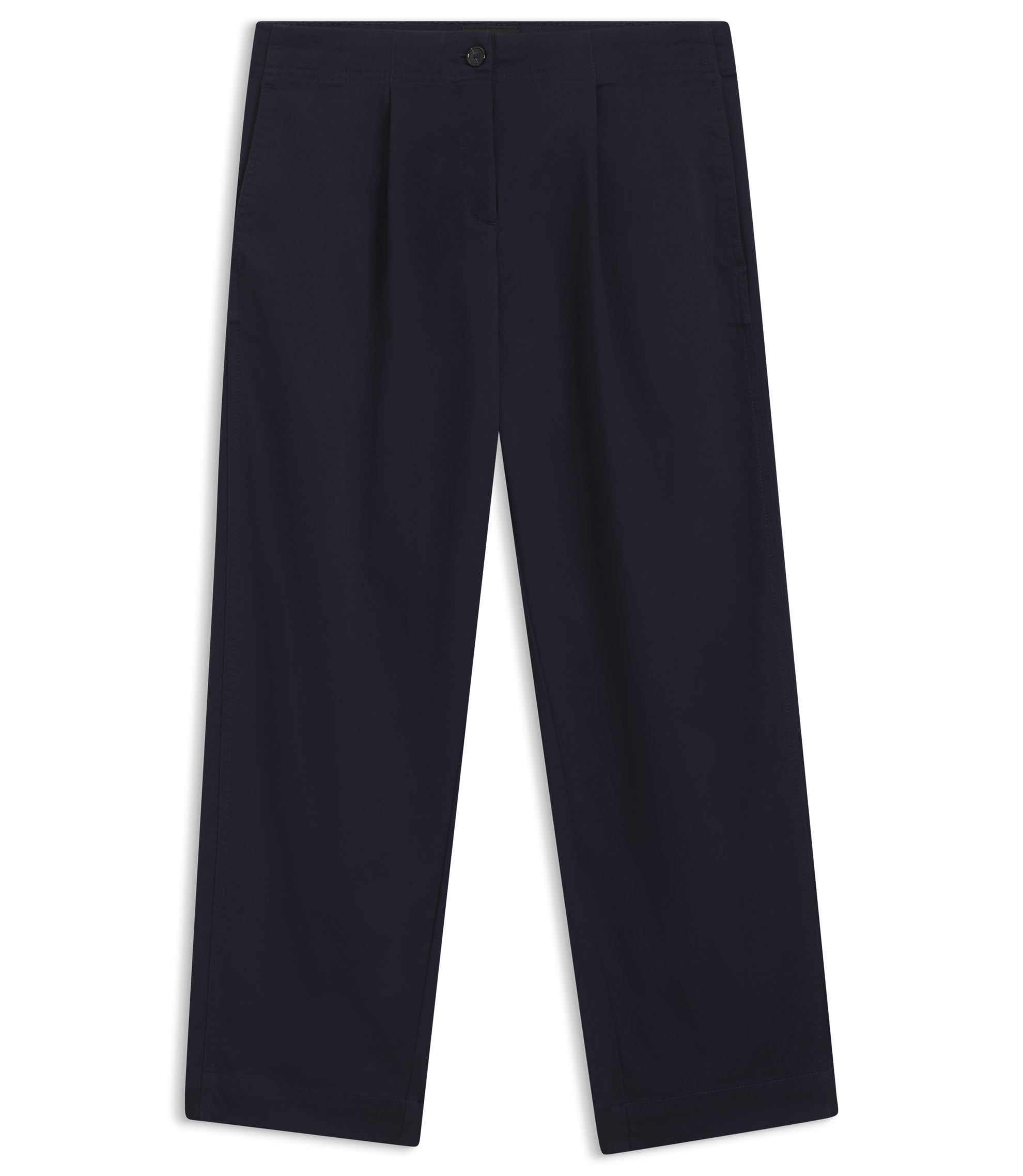 Loose-Fit Chino aus Stretch-Baumwolle mit Twill-Struktur