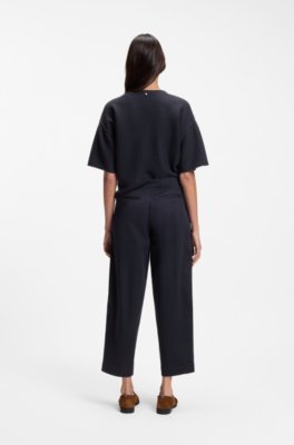 Boss Loose-fit chinos in stretch-cotton twill dam – bild 2