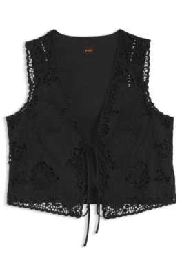 Boss Donna Nero Top, L, New, - Immagine 2