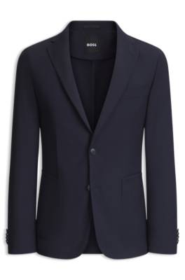 Boss Slim-fit suit jacket in washable performance-stretch fabric kavajer herr – bild 4