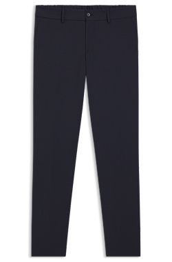 Slim-fit trousers in washable performance-stretch fabric