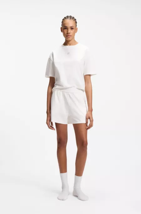 T-shirt d’intérieur en tissu stretch avec étiquette logo