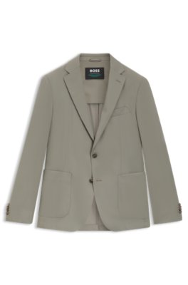 BOSS x ASTON MARTIN slim-fit suit jacket with wool