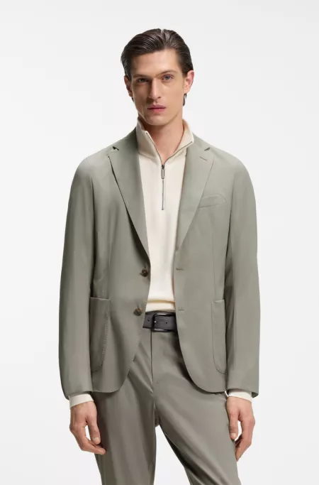 BOSS x ASTON MARTIN slim-fit suit jacket with wool