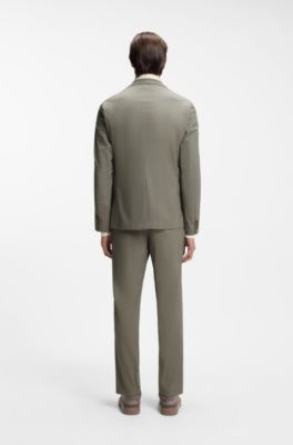 BOSS x ASTON MARTIN slim-fit suit jacket with wool, Light Grey