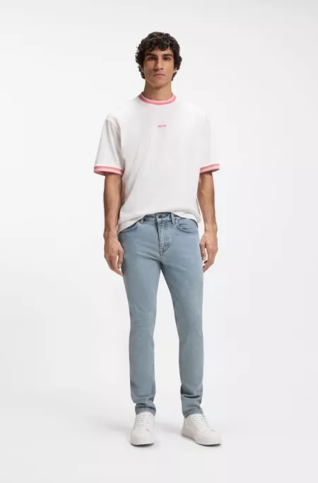 Delaware slim-fit jeans in blue comfort-stretch denim