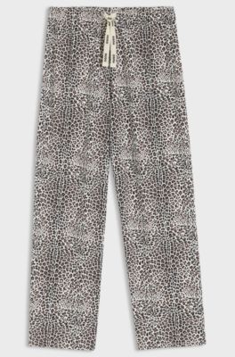 Bas de pyjama imprim&eacute; en modal stretch et en coton, Fantaisie