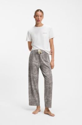 Bas de pyjama imprim&eacute; en modal stretch et en coton, Fantaisie