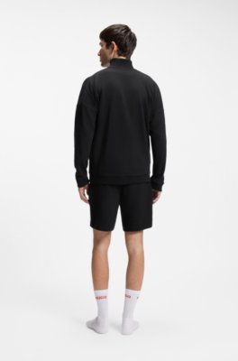 Waffle-jacquard jacket 2