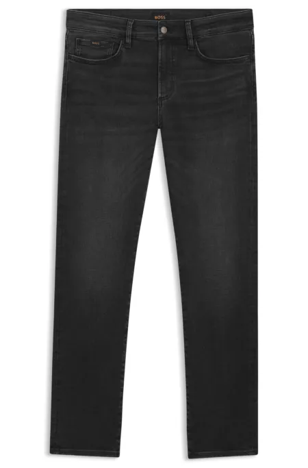 Jean Slim en denim noir performant